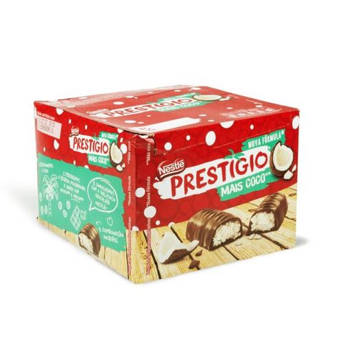 Display Nestlé Chocolate Prestígio com 30 Unidades com 33g