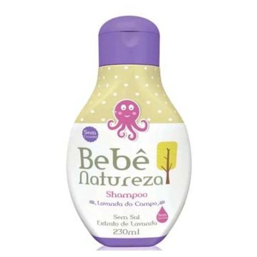 Shampoo Bebê Natureza Lavanda Do Campo 230ml