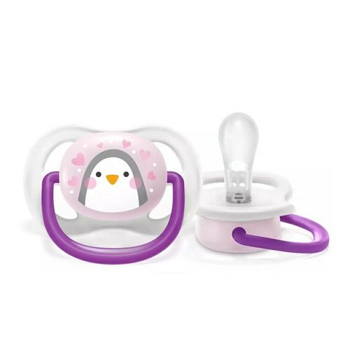 Chupeta Ultra Air Avent Philips Pinguim 0-6 Meses 1 Unidade