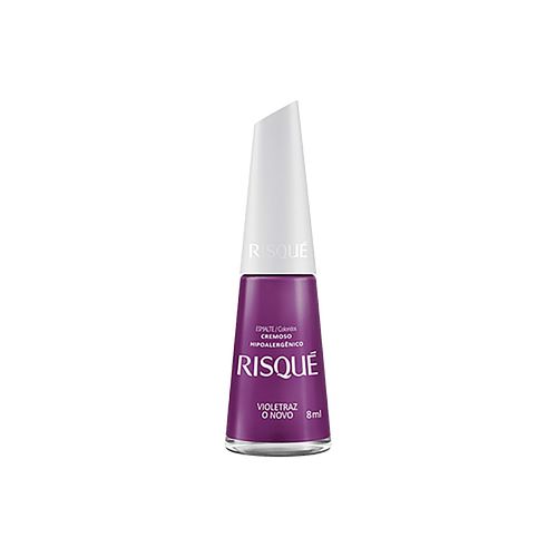 Esmalte Cremoso Risqué Violetraz o Novo 8ml