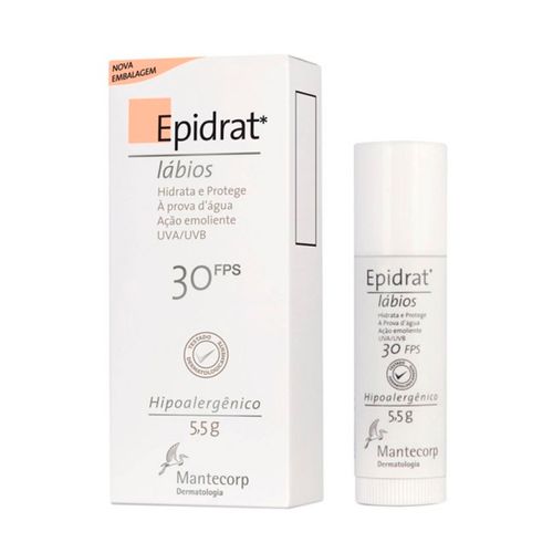 Hidratante Protetor Labial FPS30 Epidrat 5.5g