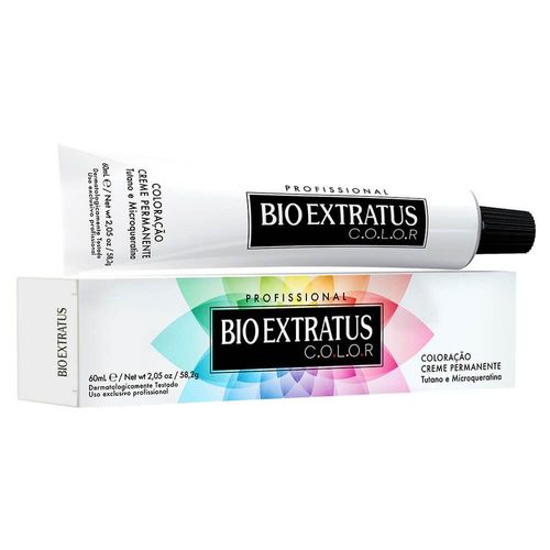 Coloração Capilar Color Louro Claro Cor Nº 8.0 Bio Extratus 60ml