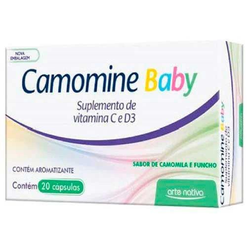 Camomine C Baby com 20 Cápsulas
