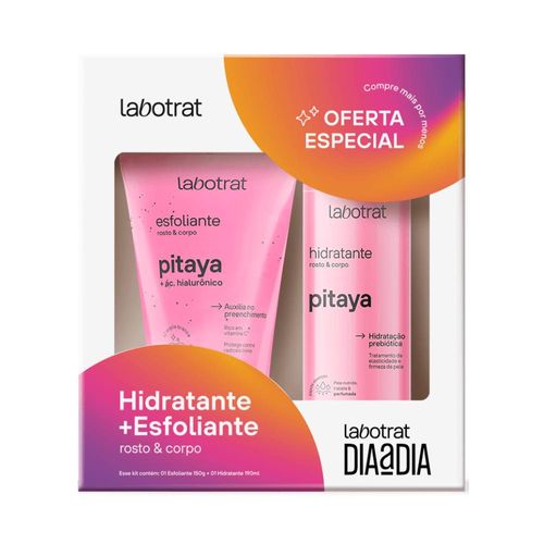 Kit Labotrat Rosto & Corpo Pitaya com Esfoliante 150g + Hidratante 190ml