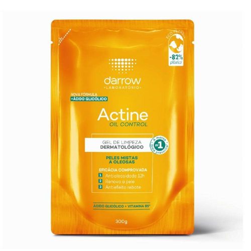 Gel de Limpeza Darrow Actine Oil Control Refil 300g