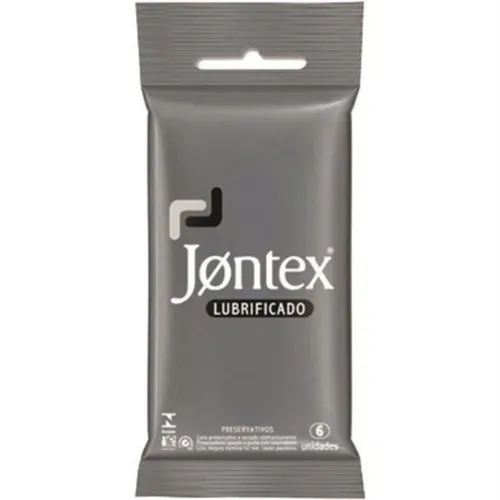 Preservativo Jontex Lubrificado Bolso com 6 Unidades