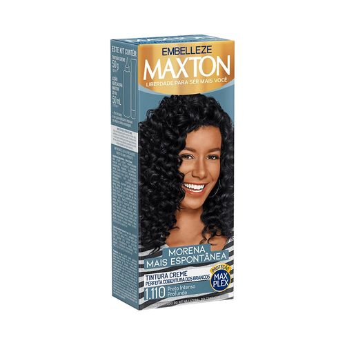 Tintura Maxton Nº 1.110 Preto Intenso com 1 Unidade