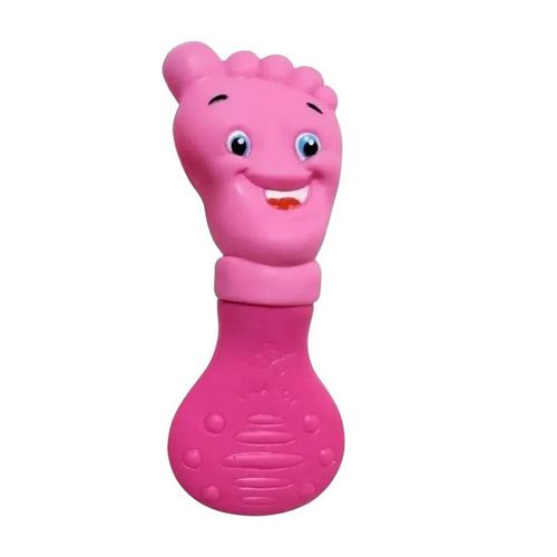 Mordedor Vila Toy Pezinho Rosa com 1 Unidade