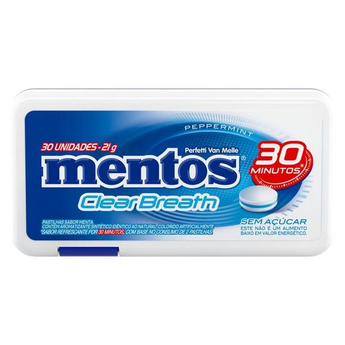 Mentos Clear Breath Vita+ Peppermint 21g