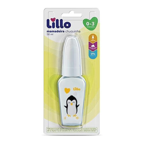 Mamadeira Chuquinha Primeiros Passos Neutro Lillo 50ml