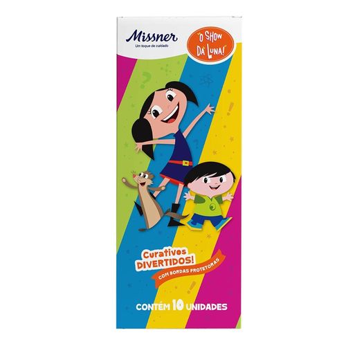 Curativo Adesivo Missner O Show da Luna com 10 Unidades