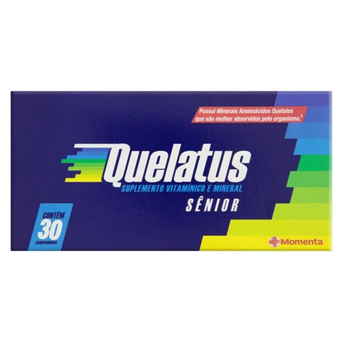 Quelatus Sênior com 30 Comprimidos