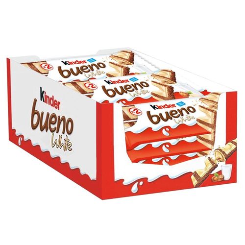 Display Chocolates Kinder Bueno ao Leite com 15 Unidades com 39g