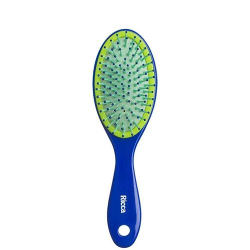 Escova de Cabelo Ricca Oval Midi Colors com 1 Unidade