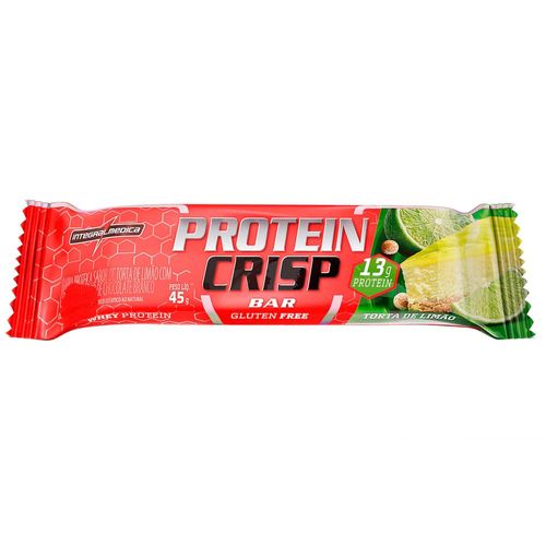 Barra de Proteína Protein Crisp Sabor Torta de Limão Integralmédica 45g