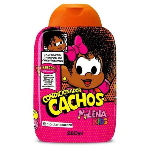 Cia da Natureza Condicionador Milena Kids Cachos 260ml