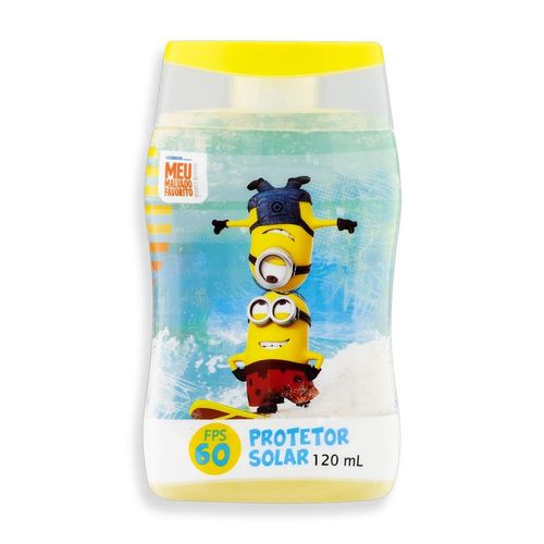 Protetor Solar Minions FPS 60 Nutriex 120ml