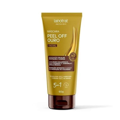 Máscara Peel Off Labotrat Ouro Facial 5 em 1 60g