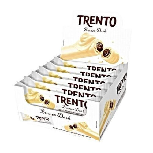 Chocolate Trento Chocolate Branco com 18 Unidades com 32g