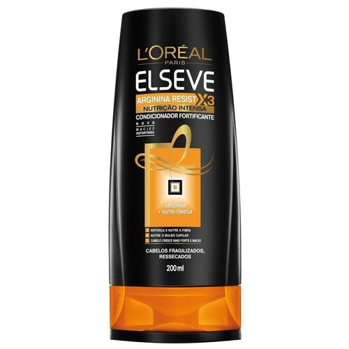 Condicionador Elseve Arginina Resist X3 Nutrição Intensa 200ml