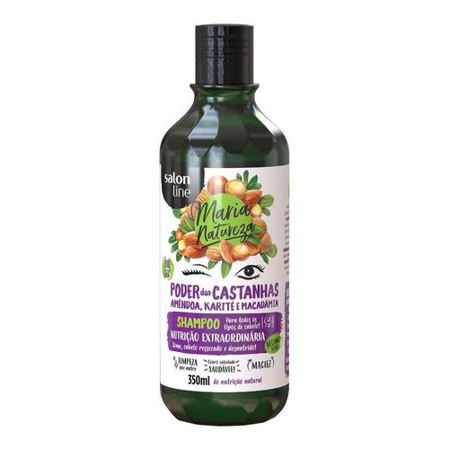Shampoo Salon Line Maria Natureza Poder das Castanhas 350ml