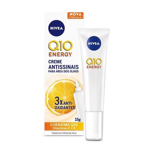 Creme Facial Nivea Q10 Energy Antissinais Área dos Olhos 15g