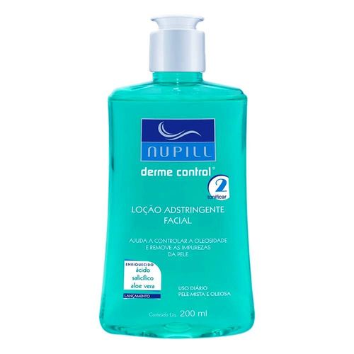 Loção Adstringente Facial Nupill Derme Control 200ml