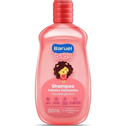 Shampoo Baruel Baby Cabelos Cacheados 210ml