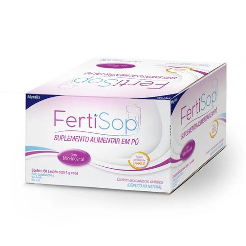Fertisop com 60 Sachês com 4g