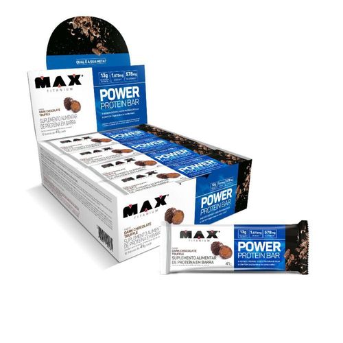 Power Protein Bar Barra Proteica Milk Caramel 41g