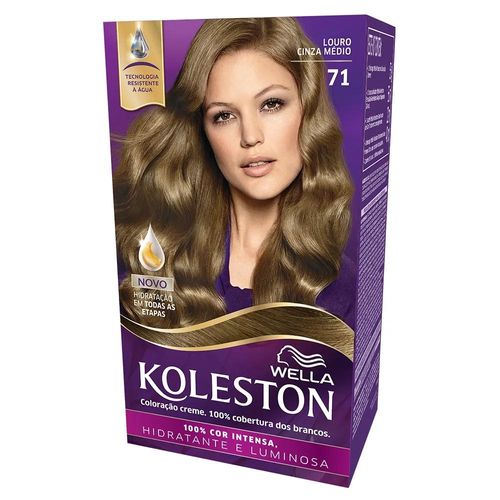 Tintura Permanente Koleston Nº 71 Louro Cinza Médio com 1 Unidade