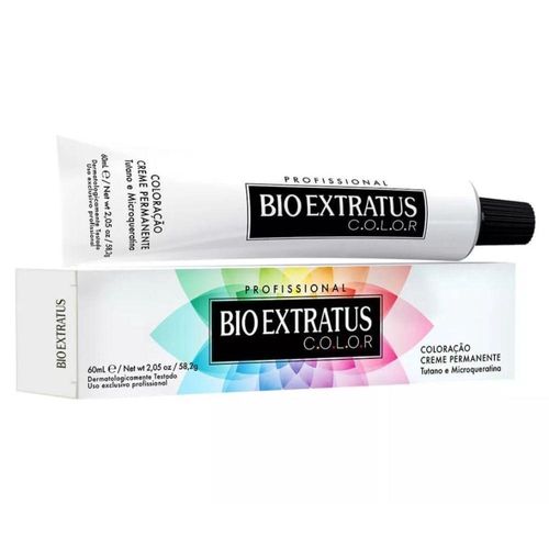 Coloração Capilar Creme Color Cor Nº 1.1 Preto Azulado Bio Extratus com 1 Unidade