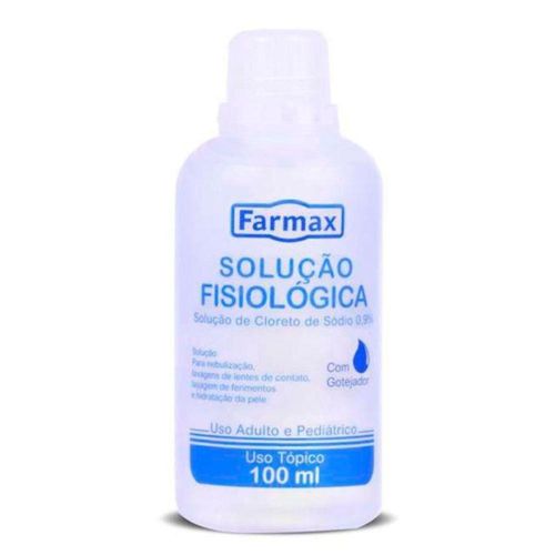 Soro Fisiológico 0,9% Solução de Uso Dermatológico 100ml