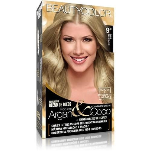 Coloração Permanente Beautycolor Nº 9.0 Louro Muito Claro com 1 Unidade