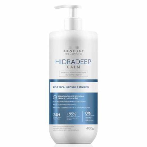 Creme Hidratante Rosto e Corpo Profuse Hidradeep Calm 400g
