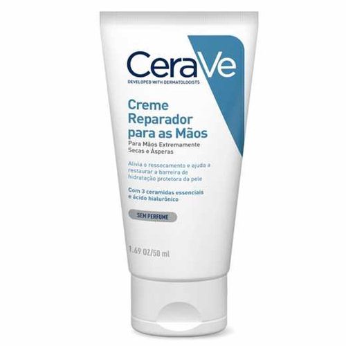Creme Reparador para Mãos Cerave Secas e Ásperas 50ml