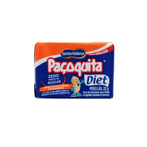 Paçoquita Diet Santa Helena 22g