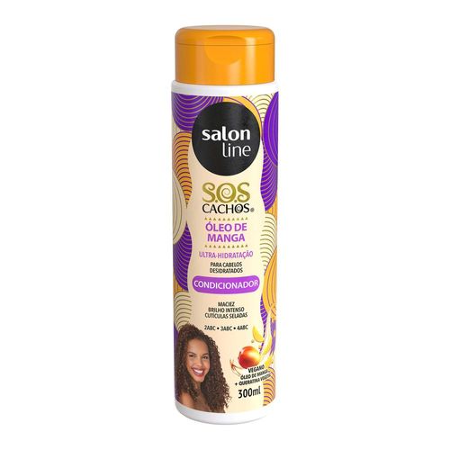 Condicionador Salon Line S.O.S Cachos Óleo de Manga 300ml