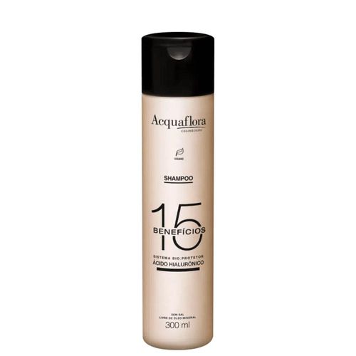 Acquaflora 15 Benefícios Shampoo 300ml