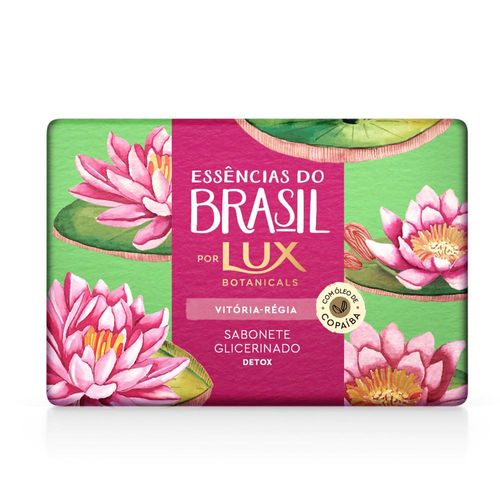 Sabonete em Barra Essências do Brasil Vitória Régia Lux 120g
