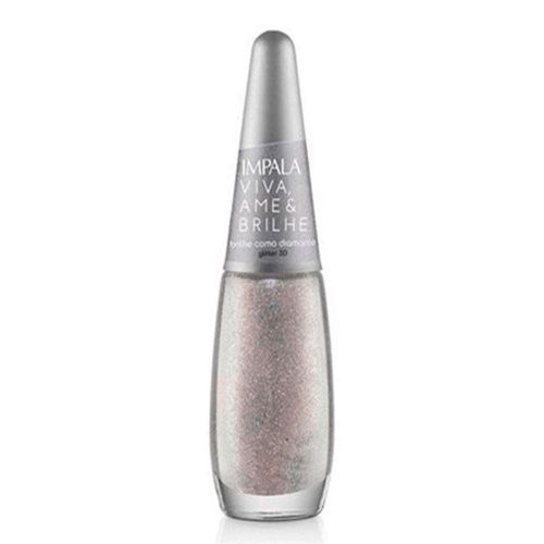 Esmalte Glitter Imapala 3D Brilhe Como Diamante Impala 7,5ml