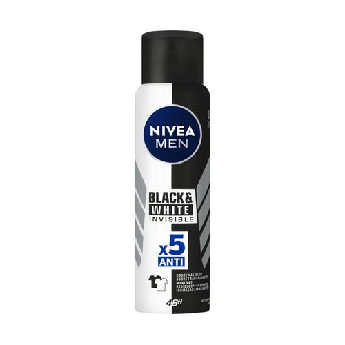 Desodorante Nivea Men Invisible Black & White Aerossol 150ml