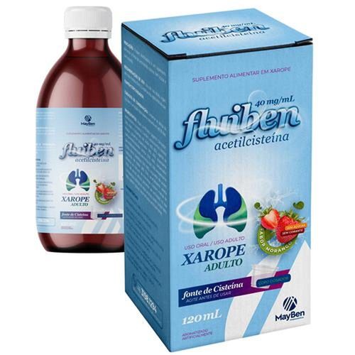 Fluiben 40mg/ml Xarope Adulto 120ml