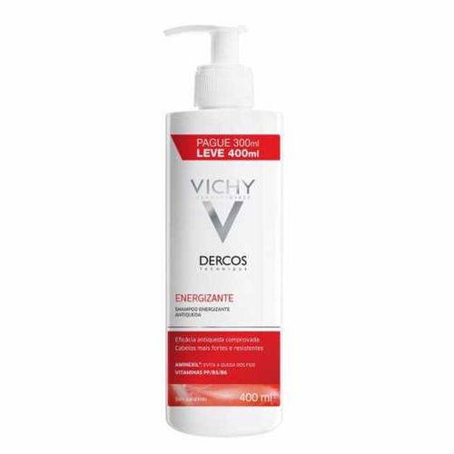 Shampoo Antiqueda Energizante Dercos Vichy 400ml