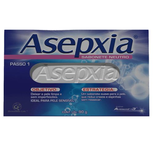 Sabonete em Barra Asepxia Neutro 80g