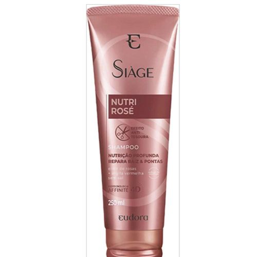Shampoo Eudora Siàge Nutri Rosé 250ml