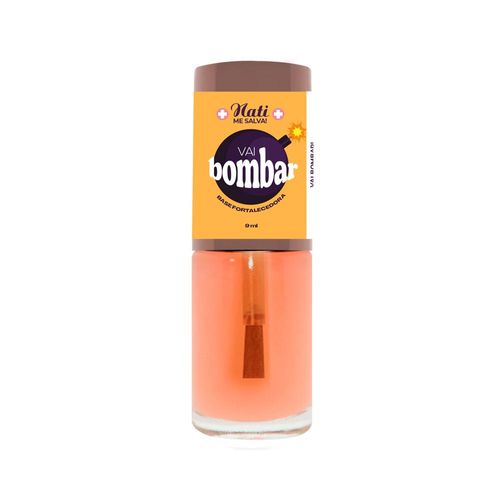 Base Esmalte Nati Me Salva Vai Bombar 9ml