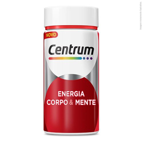 Centrum Energia Corpo e Mente com 60 Cápsulas