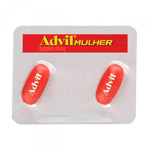 Advil 400mg com 2 Cápsulas Moles