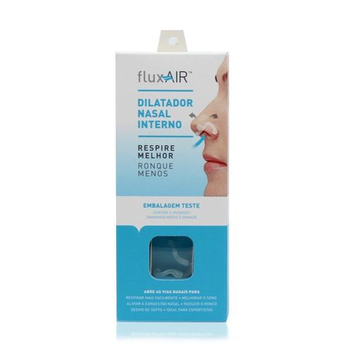 Flux Air Dilatador Nasal Interno Médio Grande 2 Unidades